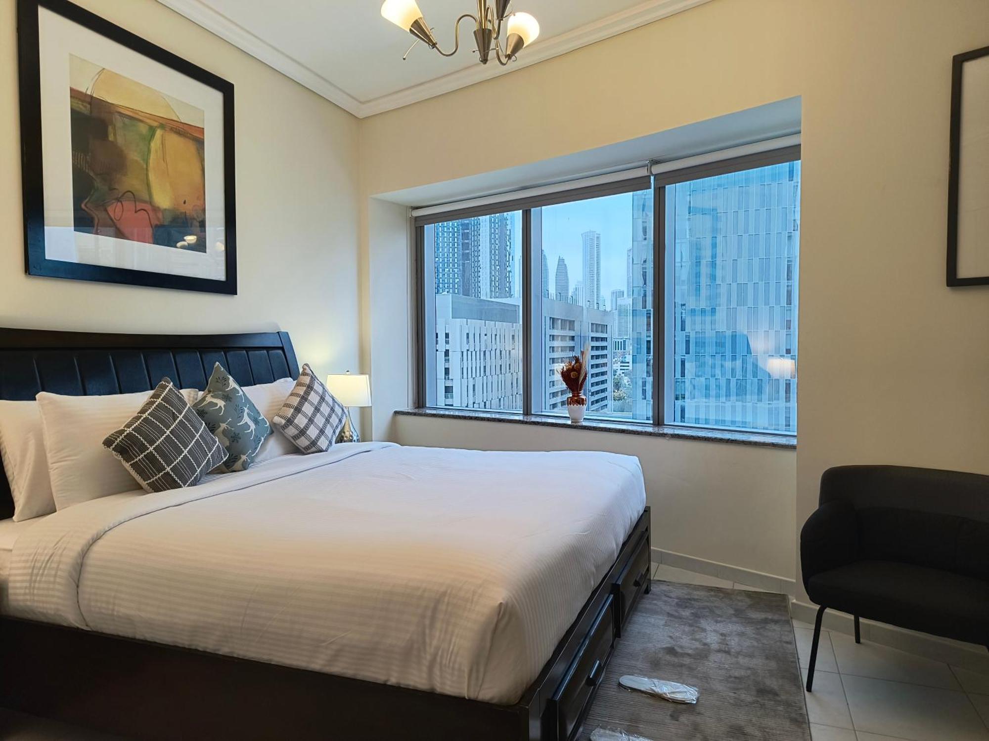 Trinity Holiday Homes - Sheikh Zayed Road Near To Financial Center Metro Station Dubai Exterior foto